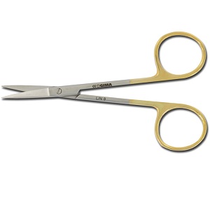 FORBICE IRIS RETTA - 11,5 cm IN TUNGSTENO