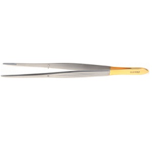 PINZA MC INDOE 15cm PUNTE RUVIDE IN TUNGSTENO