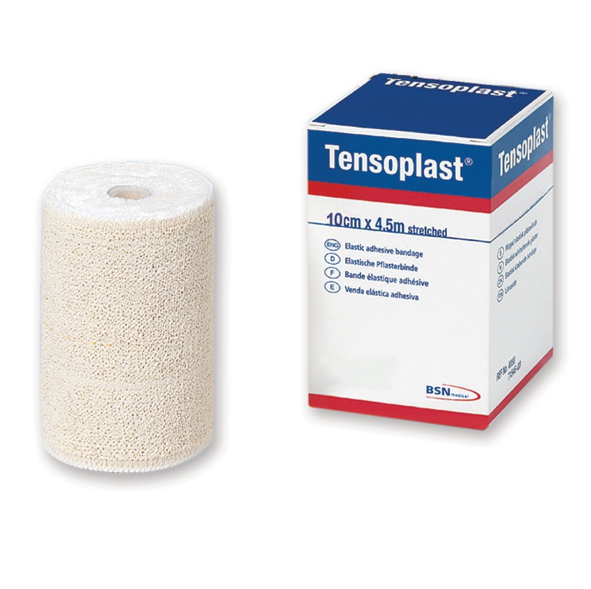 BENDA TENSOPLAST ADESIVA da 7,5cm o da 10cm e lunga 4,5mt