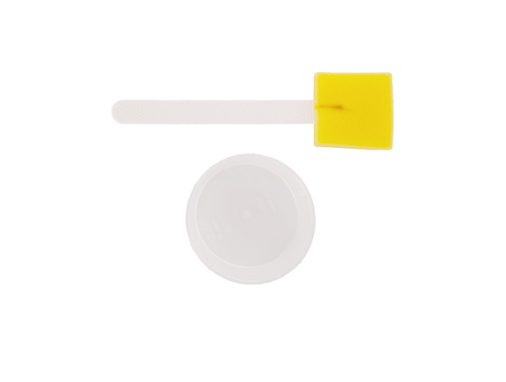KIT DISINFEZIONE 1 SPUGNETTA A BASTONCINO 18cm, 1 CIOTOLA