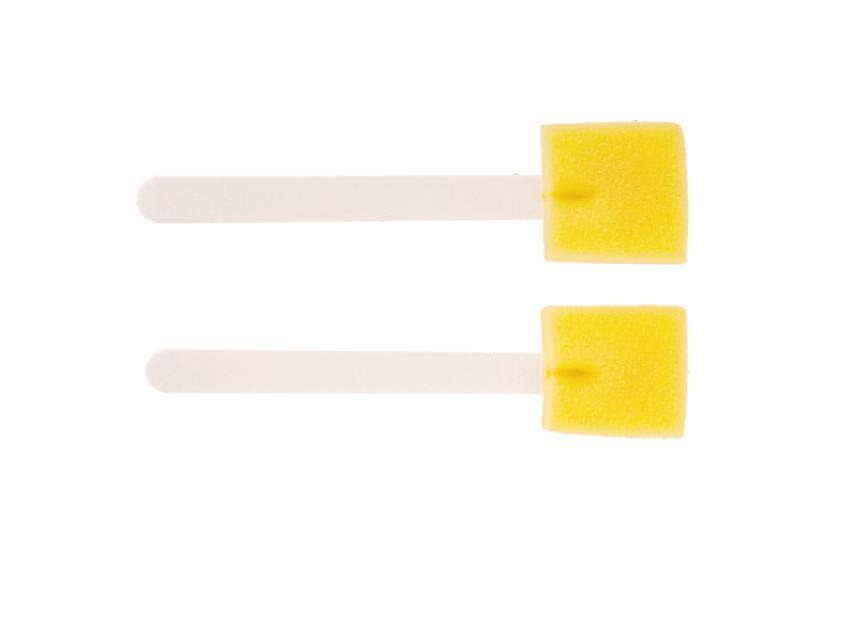 SET DISINFEZIONE CUTE CON 2 SPUGNETTE A BASTONCINO