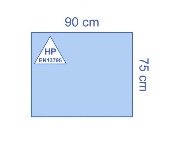 TELO TNT ESSENTIAL 75X90CM STERILE